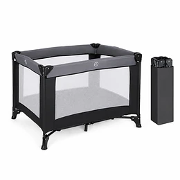 Cuna Corral Plegable y Portátil de Viaje Kidscool 102x74x71 cm Negro