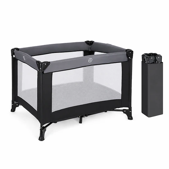 Cuna Corral Plegable y Portátil de Viaje Kidscool 102x74x71 cm Negro