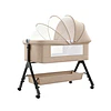 Cuna Colecho Plegable Antirreflujo y Balanceo Kidscool 102 x 65 x 81 cm Khaki