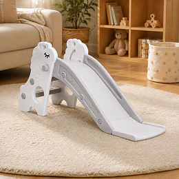 Resbalín Infantil Plegable Kidscool Centro de Juegos Crudo Gris