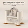 Retiro Express-Cuna Infantil Móvil Multifuncional Kidscool con Ruedas y Organizadores Beige 123 x 68 x 92 cm