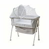 Retiro Express-Cuna Colecho Multifuncional Plegable estructura reforzada Kidscool con Mosquitero y Canasto 93 x 57 x 80 cm Gris
