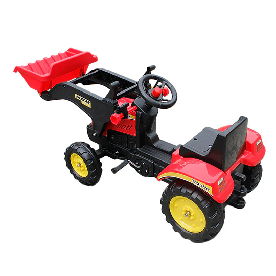 Retiro Express-Retroexcavadora Rojo Kidscool