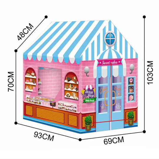 Retiro Express-Carpa Infantil Candy House Kidscool