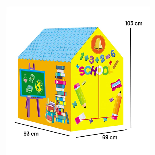 Retiro Express-Carpa Infantil School House Kidscool