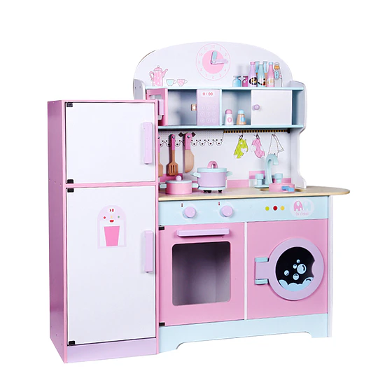 Retiro Express-Cocina Vintage Con Refrigerador 