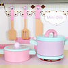 Retiro Express-Cocina Vintage Con Refrigerador 