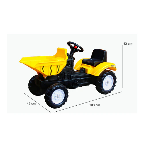  Retiro Express-Go Kart Tractor Amarillo Kidscool 