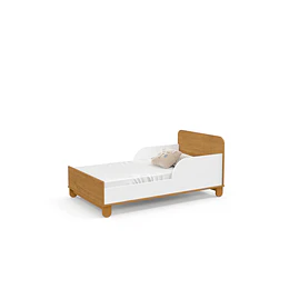 Retiro Express-Cuna Multifuncional Bebé Zupi Madera Blanca Caramelo+ Colchon Cama Baby Box 130x70 cms