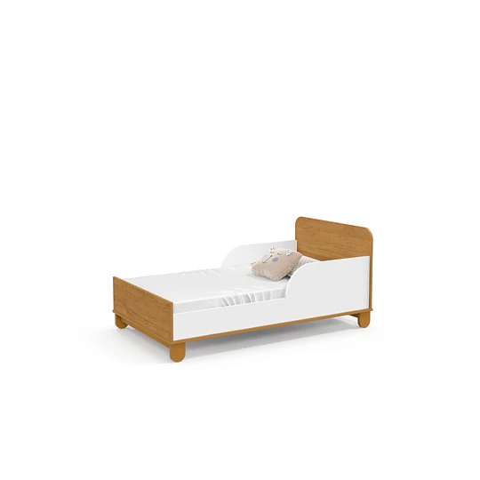 Retiro Express-Cuna Multifuncional Bebé Zupi Madera Blanca Caramelo+ Colchon Cama Baby Box 130x70 cms