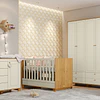 Retiro Express-Cuna Multifuncional Bebé Zupi Madera Blanca Caramelo+ Colchon Cama Baby Box 130x70 cms