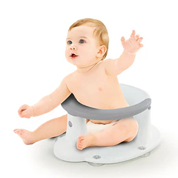 Retiro Express-Asiento Para Baño De Bebe Gris