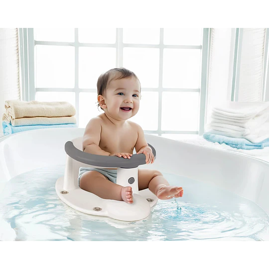 Retiro Express-Asiento Para Baño De Bebe Gris