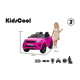 Retiro Express-Range Rover Evoque con licencia Rosado