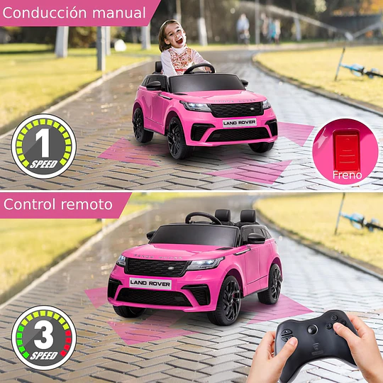 Retiro Express-Range Rover Evoque con licencia Rosado