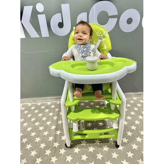 Retiro Express-Silla De Comer New Verde 3 En 1