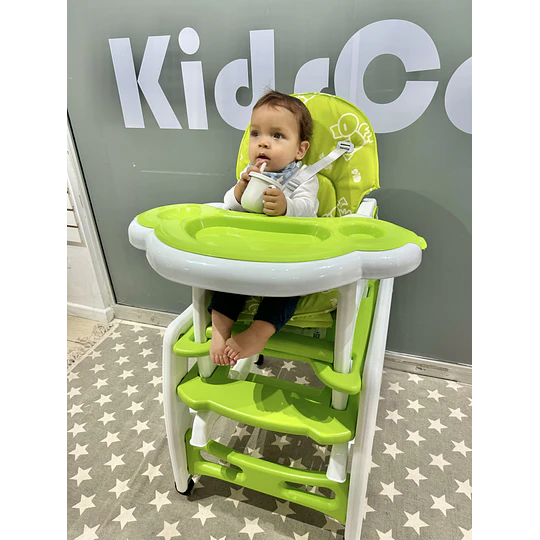 Retiro Express-Silla De Comer New Verde 3 En 1