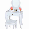 Retiro Express-Tocador Blanco Love Con Accesorios 