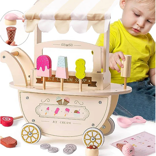 Retiro Express-Didactico Carrito Ice Cream 