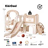 Retiro Express-Resbalín Columpio Centro de Juegos 9 en 1 Kidscool Estilo Off White
