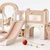 Retiro Express-Resbalín Columpio Centro de Juegos 9 en 1 Kidscool Estilo Off White