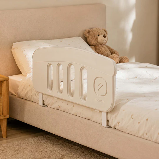 Retiro Express- Baranda de Cama Infantil Fija Protectora Anticaídas Plástico 
