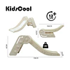 Retiro Express-Resbalín Infantil Plegable Kidscool Crudo Neutro Estilo Off White