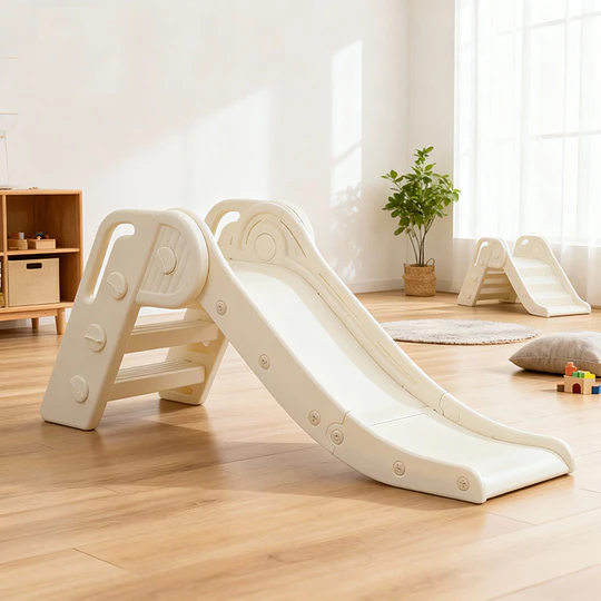 Retiro Express-Resbalín Infantil Plegable Kidscool Crudo Neutro Estilo Off White