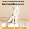 Retiro Express-Torre de Aprendizaje Infantil con Peldaños Antideslizantes Plástico Crema Gris 84x44.5x49 cm 