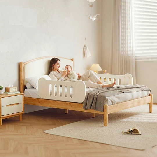 Retiro Express-Baranda de Cama Infantil Fija Protectora Anticaídas Plástico 43.7x117x35 cm