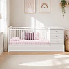 Cuna Cama Evolutiva Multifunción Kippi Blanca Kidscool  