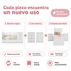 Cuna Cama Evolutiva Multifunción Kippi Blanca Kidscool  