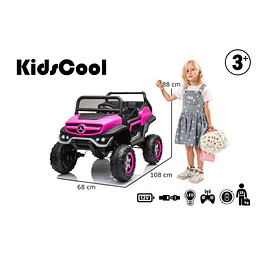 Retiro Express-Buggy Unimog Mercedes Benz Rosado