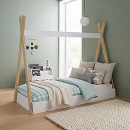 Cama Infantil Montessori Blanca