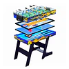 Retiro Express-Mesa Plegable 5 Juegos Kidscool Taca Taca Pool Ping Pong- 