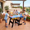 Retiro Express-Mesa Plegable 5 Juegos Kidscool Taca Taca Pool Ping Pong- 