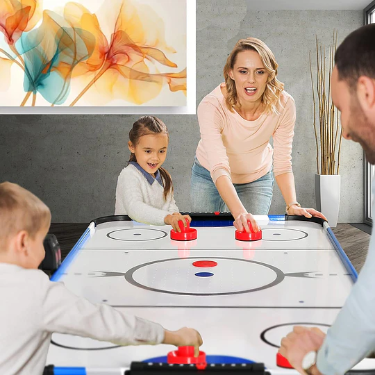 Retiro Express-Mesa de Air Hockey Kidscool TH-5401 en MDF (137 x 68 x 81 cm)