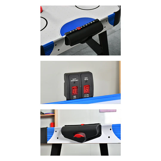 Retiro Express-Mesa de Air Hockey Kidscool TH-5401 en MDF (137 x 68 x 81 cm)
