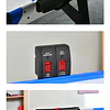 Retiro Express-Mesa de Air Hockey Kidscool TH-5401 en MDF (137 x 68 x 81 cm)