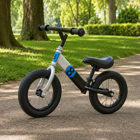Bicicleta de Equilibrio y Aprendizaje Infantil Aro 12 Azul