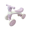 Correpasillos Infantil Mini Bicicleta Aprendizaje 4 Ruedas Rosado