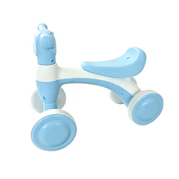 Correpasillos Infantil Mini Bicicleta Aprendizaje 4 Ruedas Azul- Preventa 20 de Octubre