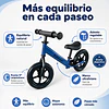 Bicicleta de Equilibrio y Aprendizaje Infantil Aro 12 Azul- Preventa 20 de Octubre