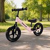 Bicicleta de Equilibrio y Aprendizaje Infantil Aro 12 Rosada