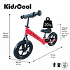 Bicicleta de Equilibrio y Aprendizaje Infantil Aro 12 Rojo