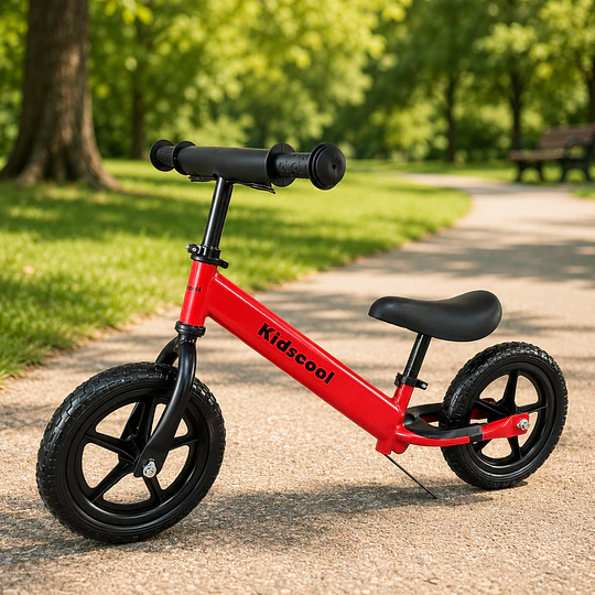 Bicicleta de Equilibrio y Aprendizaje Infantil Aro 12 Rojo