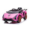 Auto a Batería Infantil Deportivo Rosado 12V Control Remoto