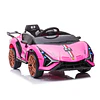 Auto a Batería Infantil Deportivo Rosado 12V Control Remoto