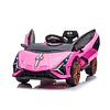 Auto a Batería Infantil Deportivo Rosado 12V Control Remoto