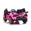 Auto a Batería Infantil Deportivo Rosado 12V Control Remoto
